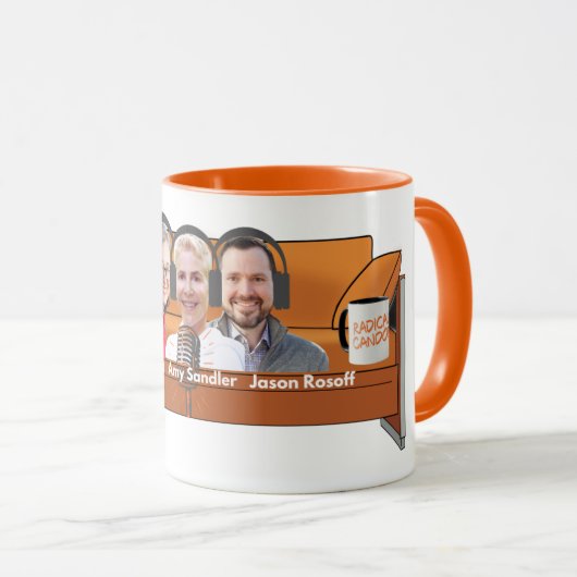 Radikale Candor Podcast-Tasse Tasse (VorderseiteRechts)