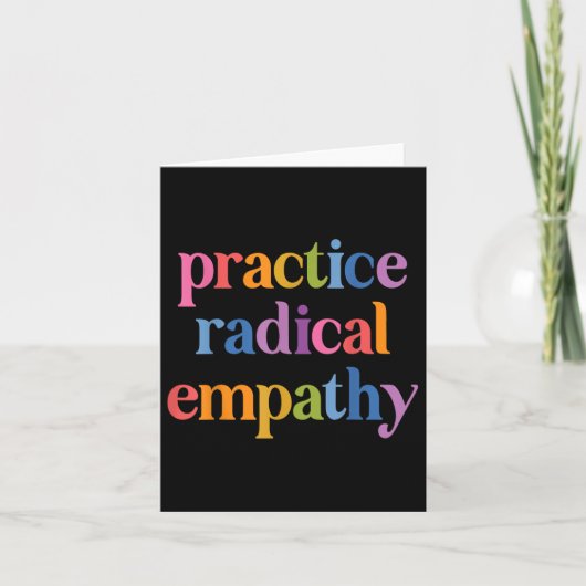 Radikale Empathie üben _1 Karte (Vorderseite)