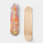 Radikale Fahrten: Beste Skateboard-Deck-Designs Skateboard (Vorderseite)