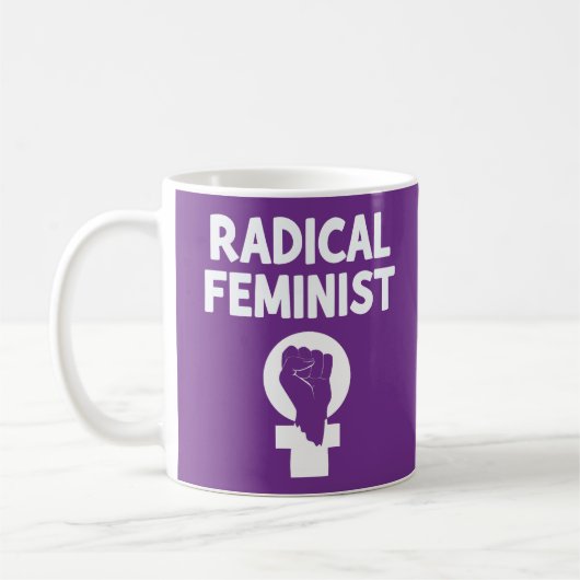 Radikale Feministin Kaffeetasse (Links)