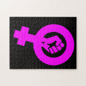 radikale Feministin Puzzle (Horizontal)