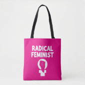 Radikale Feministin Tasche (Vorderseite)