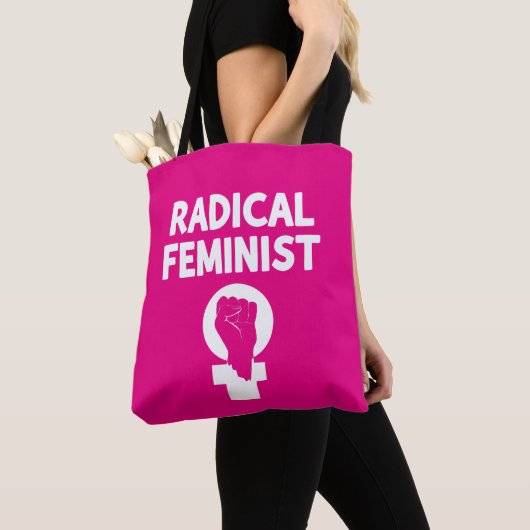 Radikale Feministin Tasche (Von Nahem)