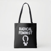 Radikale Feministin Tasche (Vorderseite)