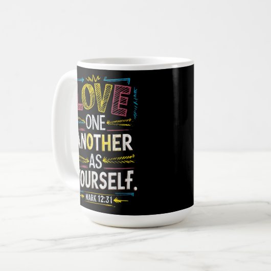 Radikale Liebe, Solidarität Kaffeetasse (Vorderseite Links)