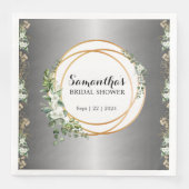 Radikale Liebe: Unvergessliche Hochzeit Serviette (Vorderseite)