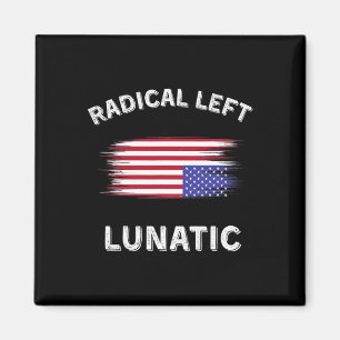 Radikale linke verrückte Anti-Trump-lustige Demokr Magnet