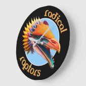 Radikale Raptoren Dinosaurier Uhr (Winkel)