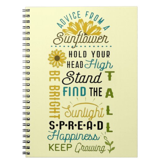 Radikale Weisheit Notizblock (Vorderseite)