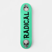 Radikaler 80er Skateboard (Vorne)