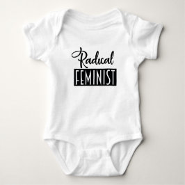 Radikaler Feminist Baby Strampler