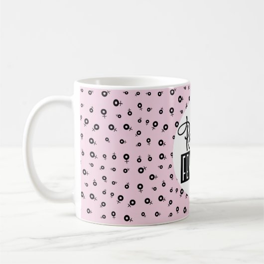 Radikaler Feminist Kaffeetasse (Links)