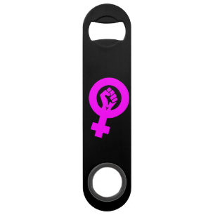 Radikaler Feminist Speed Flaschenöffner