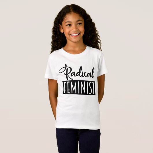 Radikaler Feminist T-Shirt (Vorne ganz)