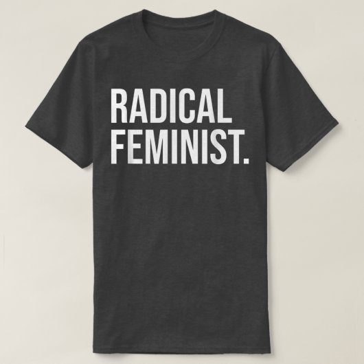 Radikaler feministischer Power Feminismus Frauenfö T-Shirt (Design vorne)