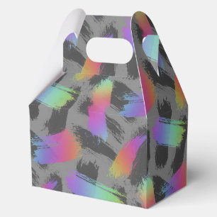 radikaler Retro-Regenbogen : Geschenkschachtel