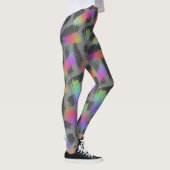 radikaler Retro-Regenbogen: Leggings (Rechts)