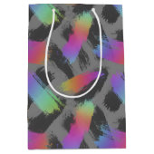 radikaler Retro-Regenbogen : Mittlere Geschenktüte (Vorderseite)