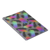 radikaler Retro-Regenbogen : Notizblock (Rechte Seite)