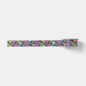 radikaler Retro-Regenbogen : Satinband (Vorderseite)