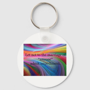 Radikaler Shakespeare Schlüsselanhänger