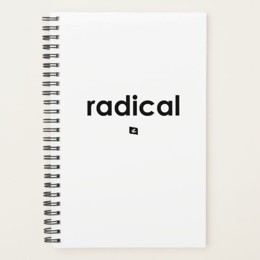 Radikaler Statement-Planer Planer (Vorderseite)