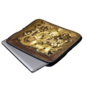 Radikaler Steampunk 3 Notebook-Sieb Laptopschutzhülle (Vorne Knopf)