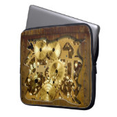 Radikaler Steampunk 3 Notebook-Sieb Laptopschutzhülle (Vorderseite Links)