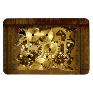 Radikaler Steampunk 3 Prämien-Magnet Magnet