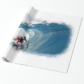 Radikaler Surfer 1B Geschenkpapier (Ungerollt)