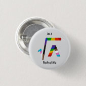 Radikaler Verbündeter Button (Vorne & Hinten)