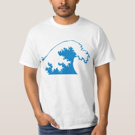 Radikaler Wellen-T - Shirt (Vorderseite)