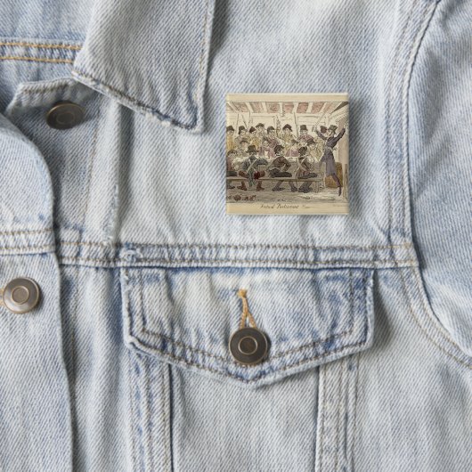 Radikales Parlament!! " Button (Beispiel)