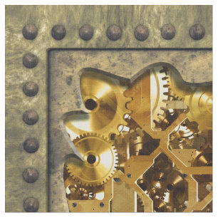 Radikales Steampunk 10 Gewohnheits-Gewebe Stoff