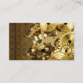 Radikales Steampunk 3 Visitenkarten Visitenkarte (Rückseite)