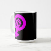 Radikalfeministin Kaffeetasse (Vorderseite Links)