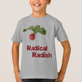 Radikalischer Radieschen-T - Shirt