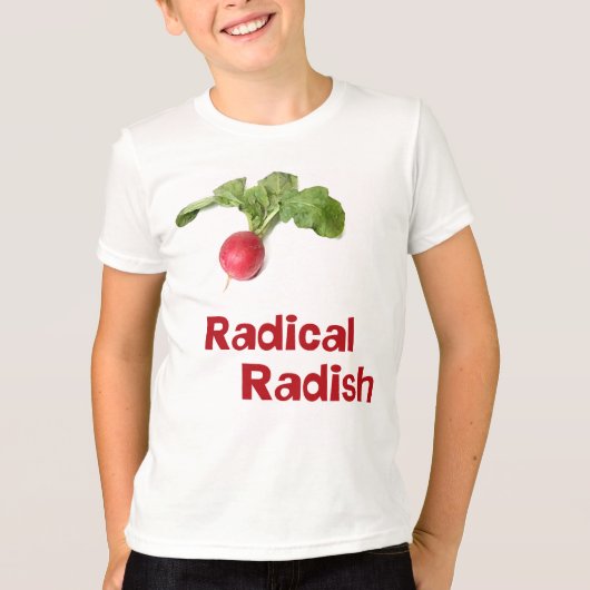 Radikalischer Radieschen-T - Shirt (Vorderseite)
