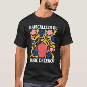 Radikalisiert durch eine vernünftige FDT-Sozialdem T-Shirt