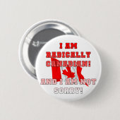 Radikalkanadin Button (Vorne & Hinten)