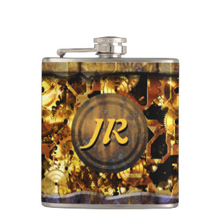 Radikalsteampunk 4 Wrapped Flask Flachmann
