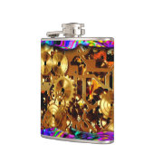 Radikalsteampunk 6 Wrapped Flask Flachmann (Links)