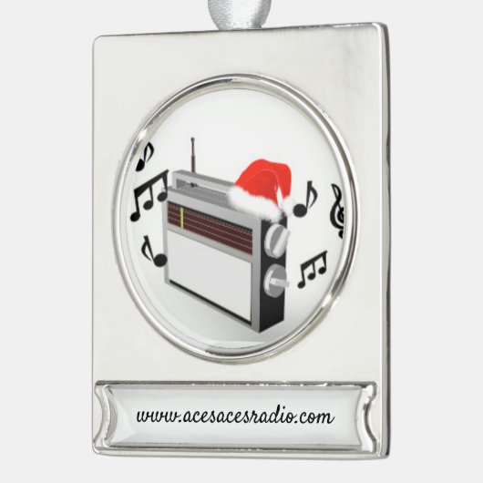 RADIO Banner Ornament (Links)