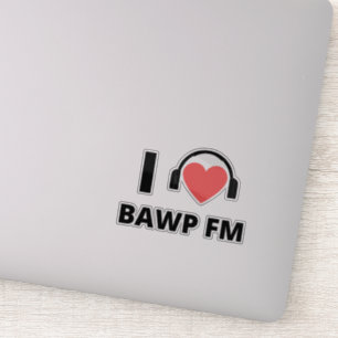 RADIO BAWP Pledgedrive Sticker