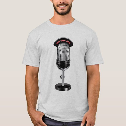 RADIO-BREITKASTER "ON THE AIR"-T - Shirt (Vorderseite)