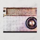 Radio der 70er postkarte (Vorderseite)