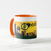 Radio drei sechzig tropische Tasse (Vorderseite Links)