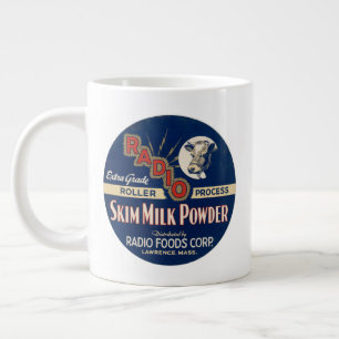 Radio Extra Grade Roller Process Magermilchpulver. Jumbo-Tasse
