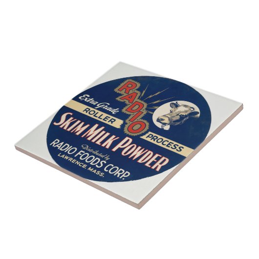 Radio Extra Grade Roller Process Skim Milk Pulver. Fliese (Seite)