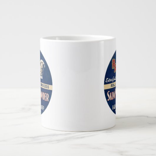 Radio Extra Grade Roller Process Skim Milk Pulver. Jumbo-Tasse (Vorderseite)